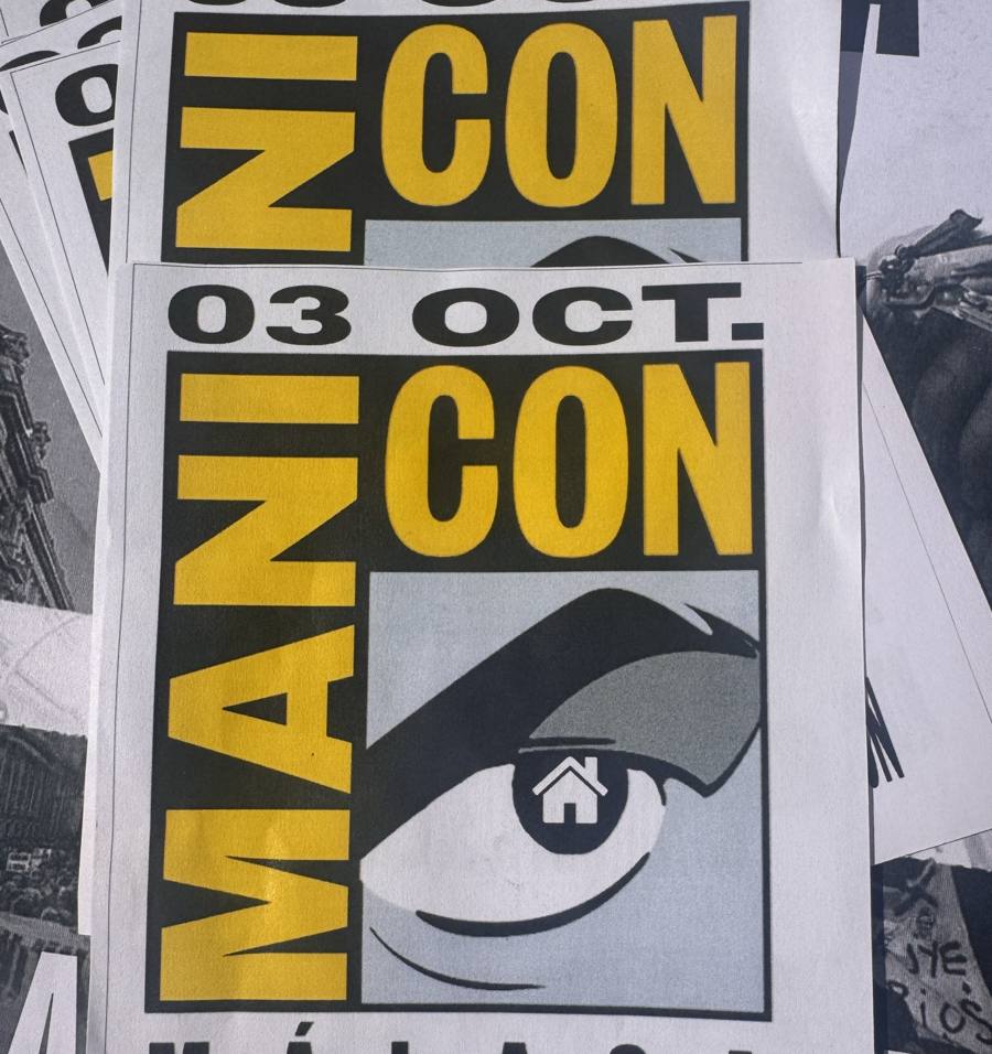 Cartel: Mani Con, 03 oct., Málaga, 19:00 Plaza de la Constitución